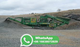 operating a mobile crusher 