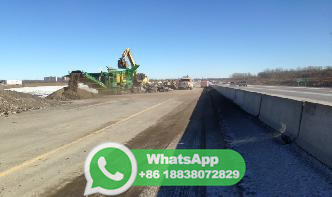 processing raw materials concrete crushing cleaning